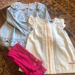 Calvin Klein/Tommy Hilfiger set of 3 size 4T